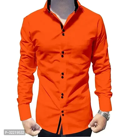 Stunning Cotton Solid Casual Shirts For Men-thumb0