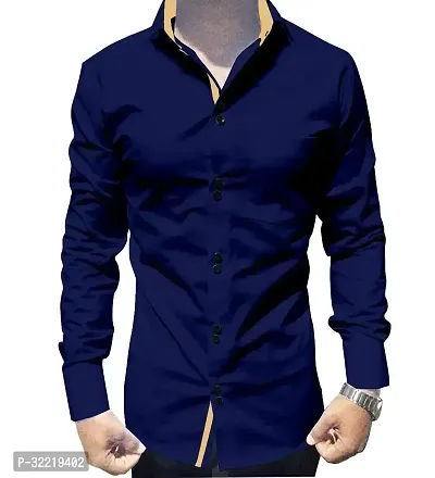 Stunning Cotton Solid Casual Shirts For Men-thumb0