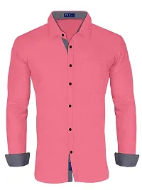 P  V Creations Men's Slim Fit Stylish Full Sleeve Casual Shirts (LSTR)-thumb4