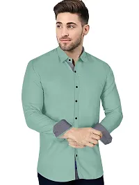 P  V Creations Men's Slim Fit Stylish Full Sleeve Casual Shirts (LSTR)-thumb4