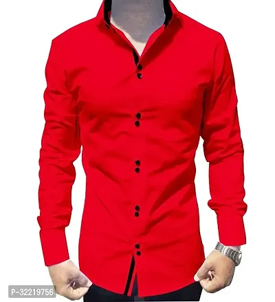 Stunning Cotton Solid Casual Shirts For Men-thumb0