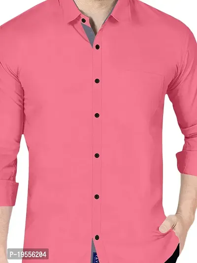 P  V Creations Men's Slim Fit Stylish Full Sleeve Casual Shirts (LSTR)-thumb4