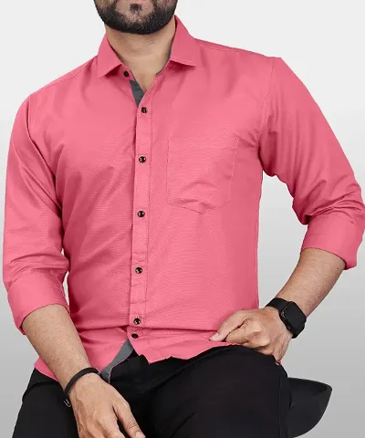 Trendy Cotton Long Sleeve Formal Shirt 