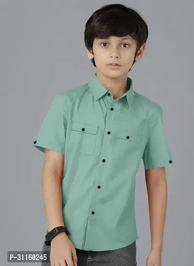 Stylish Cotton Blend Shirt for Kids-thumb0