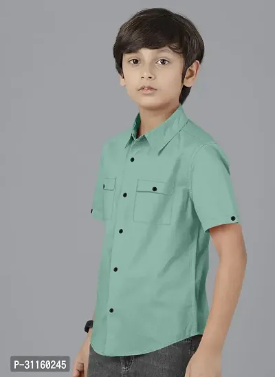 Stylish Cotton Blend Shirt for Kids-thumb3