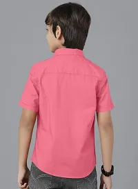 Ethnic Trendz Kids Pink Casual Shirt-thumb2