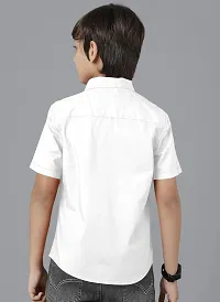 Ethnic Trendz Kids White Casual Shirt-thumb2