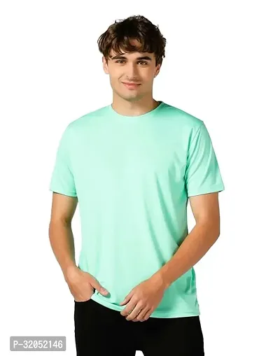 Stylish Polyester Tshirt for Men-thumb0