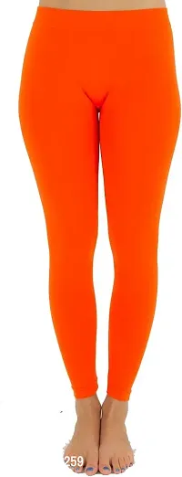 Stylish Polyester Solid Legging for Women-thumb0