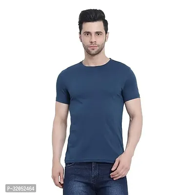 Stylish Polyester Tshirt for Men-thumb0