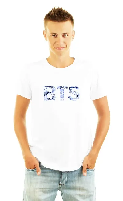 ZINGOMING Exclusive Casual Round Neck BTS Print T-Shirt for Teenage Boys and Men
