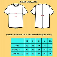 ZINGOMING Exclusive Casual Round Neck BTS Print T-Shirt for Teenage Boys and Men Blue Print On White, Medium(for Teenaage Boys and Men)-thumb2