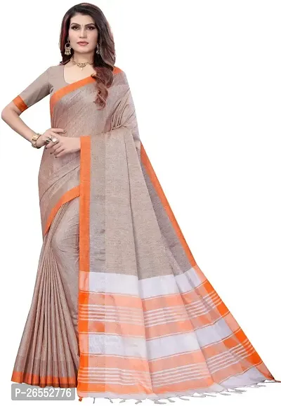 Designer Cotton Silk Saree With Blouse Piece For Women