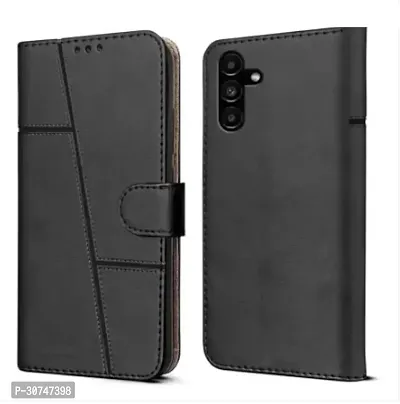 PrintCzar Flip Cover for Samsung Galaxy M14 5GBlack Pack of 1