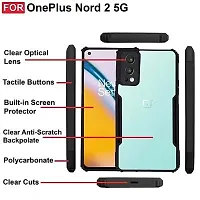 Stylish Polycarbonate OnePlus Nord 2 5G Back Cover-thumb3