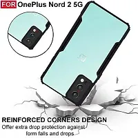 Stylish Polycarbonate OnePlus Nord 2 5G Back Cover-thumb1