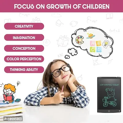 8.5 Inch LCD Writing Tablet E-Notepad Ruff Pad Doodle Board Drawing Tablet, Erasable Reusable Electr-thumb2