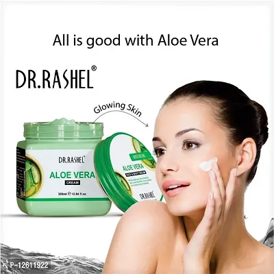 DR.RASHEL Aloe Vera Gel For Face  Body For Normal Skin (380 Ml)-thumb2