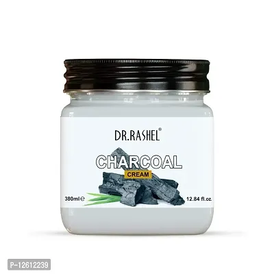 DR.RASHEL Charcoal Gel For Face  Body For Normal Skin (380 Ml)