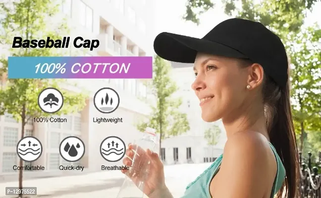 Best Trendy Unisex Cott Cap For Girls-thumb2