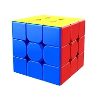 Cubes 3x3 High Speed Sticker Less Magic Puzzle Cube Game Toy-thumb3