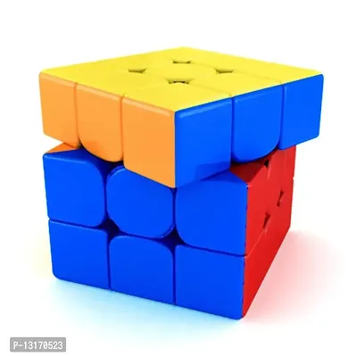 Cubes 3x3 High Speed Sticker Less Magic Puzzle Cube Game Toy-thumb5