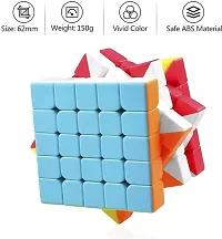 Magic Cube 5x5 High Speed Stickerless Cube Puzzle Game Toys (5x5 Cube)-thumb1