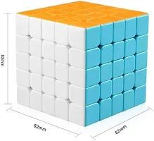 5x5x5 High Speed Stickerless Puzzle Cube for 14 Years and Up-thumb2