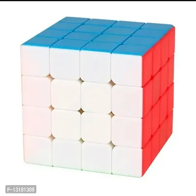 cube 4x4 high speed Stickerless Magic Cubes  (1 Pieces)-thumb0