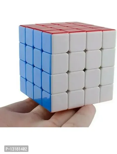 4x4x4 High Speed Stickerless Puzzle Cube for 14 Years and Up
