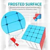 cube 4x4 high speed Stickerless Magic Cubes  (1 Pieces)-thumb2