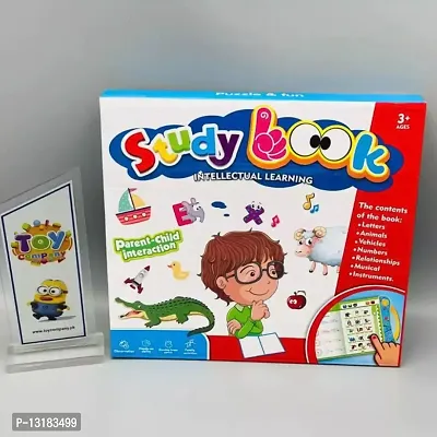Kids Intelligence Book English Letters  Words Learning Sound Book, Fun Educational Toys