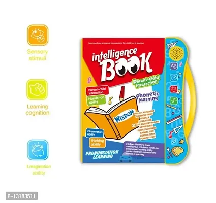 Interactive Learning Book Early Childhood Education Study Book, English Reading Book Intelligent Audio Book for Kids