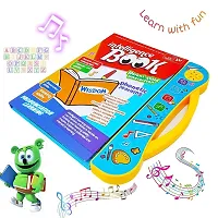 Kids Intelligence Book English Letters  Words Learning Sound Book, Fun Educational Toys-thumb1
