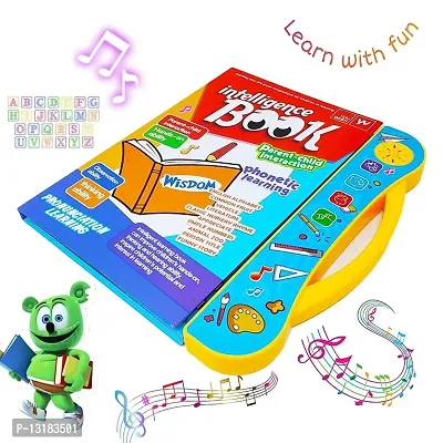 Kids Intelligence Book English Letters  Words Learning Sound Book, Fun Educational Toys-thumb2
