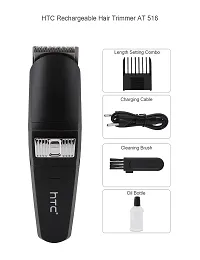 Easy To Clean Rechargeable Hair Trimmer hTC AT-516-thumb3