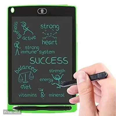 NOTEPAD  TABLET SKETCH BOOK with PEN  ERASER button  erase KEY LOCK under office  child EDUCATIVE toy  drawing  writing  graphical  learning  education use (Multicolor)