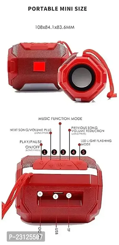 3D Bluetooth Portable Speaker Rechargeable with Powerful-thumb2