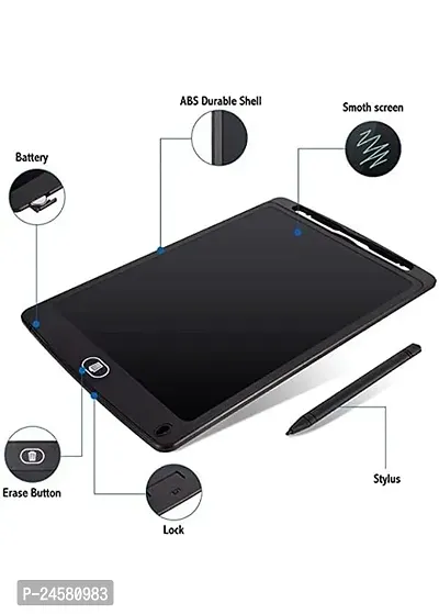 LCD Writing Tablet multipurpose DIGITAL paperless magic LCD SLATE  to do list NOTEPAD  TABLET SKETCH BOOK with PEN  ERASER button  erase KEY LOCK under office  child EDUCATIVE toy  drawing  wri-thumb4