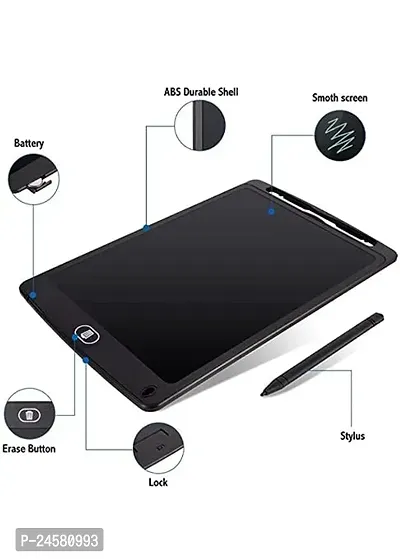 Paperless magic LCD SLATE  Writing Pad to do list NOTEPAD  TABLET SKETCH BOOK with PEN  ERASER butt-thumb4