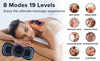 Butterfly mini massager, ems massager, neck massager for cervical pain, mini massager, For Shoulder,Arms,Legs (MINI MASSAGER)-thumb1