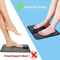 EMS Massage Pad Feet Acupuncture Stimulator Mat for Men Women, Relax Stiffness Muscles - 6 Modes (Charging Type)-thumb2