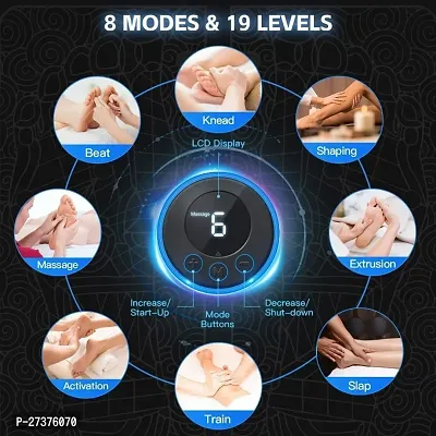 EMS Massage Pad Feet Acupuncture Stimulator Mat for Men Women, Relax Stiffness Muscles - 6 Modes (Charging Type)-thumb4