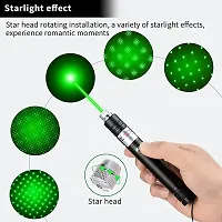 Rechargeable Green Laser Pointer | Powerful Lazer Pen for Party, Disco Lite-thumb1