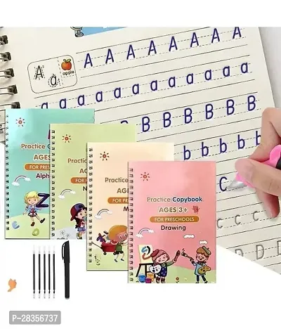 Hand Writing Practice Book With Pen And Refills For Children-thumb0