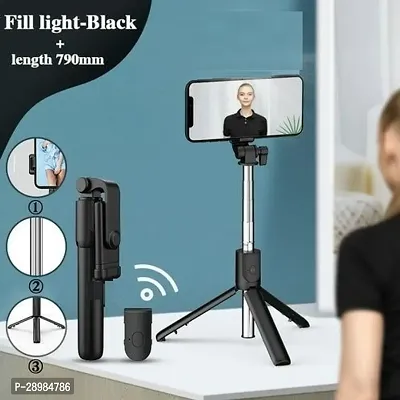 Multifunction Wireless Bluetooth Selfie Stick with Remote