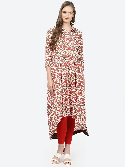 Beautiful Ethnic Wear Rayon Floral Kurta