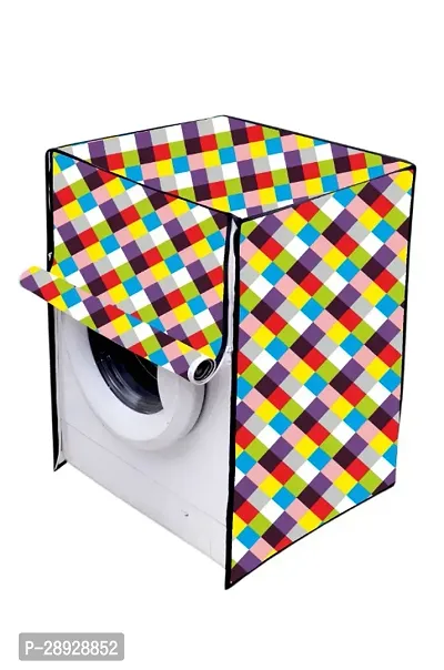 Classic PVC Printed Washing Machine Cover