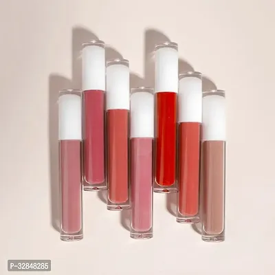 Long Lasting Matte Liquid Lipstick Pack of 7