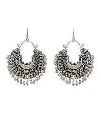 Hella Faishion Afghani Turkish Style Vintage Oxidised German Silver neckace Set for women.-thumb1